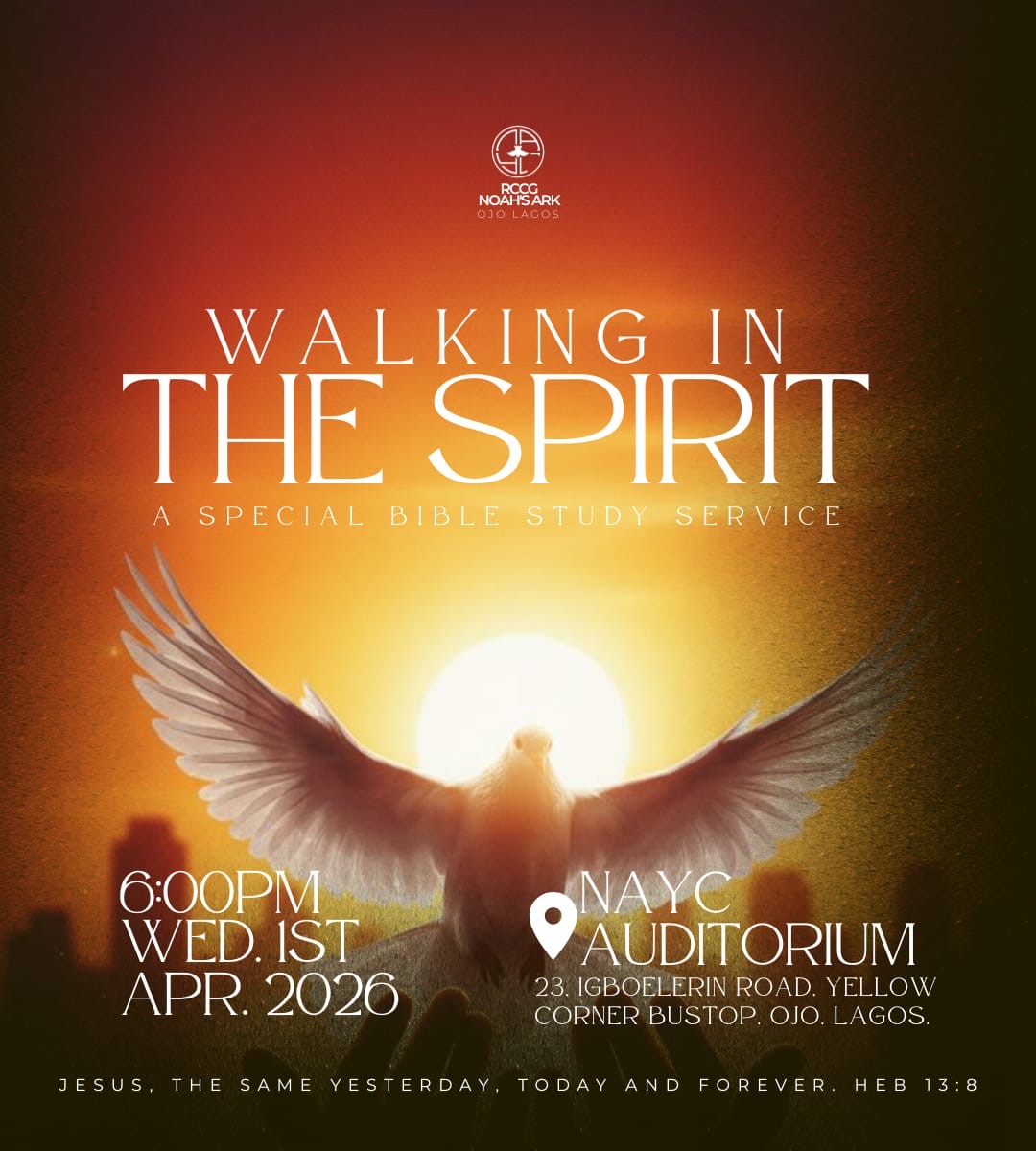 SBSS01042026 WALKING IN THE SPIRIT (THE STRATEGY FOR A SEAMLESS LIFE)