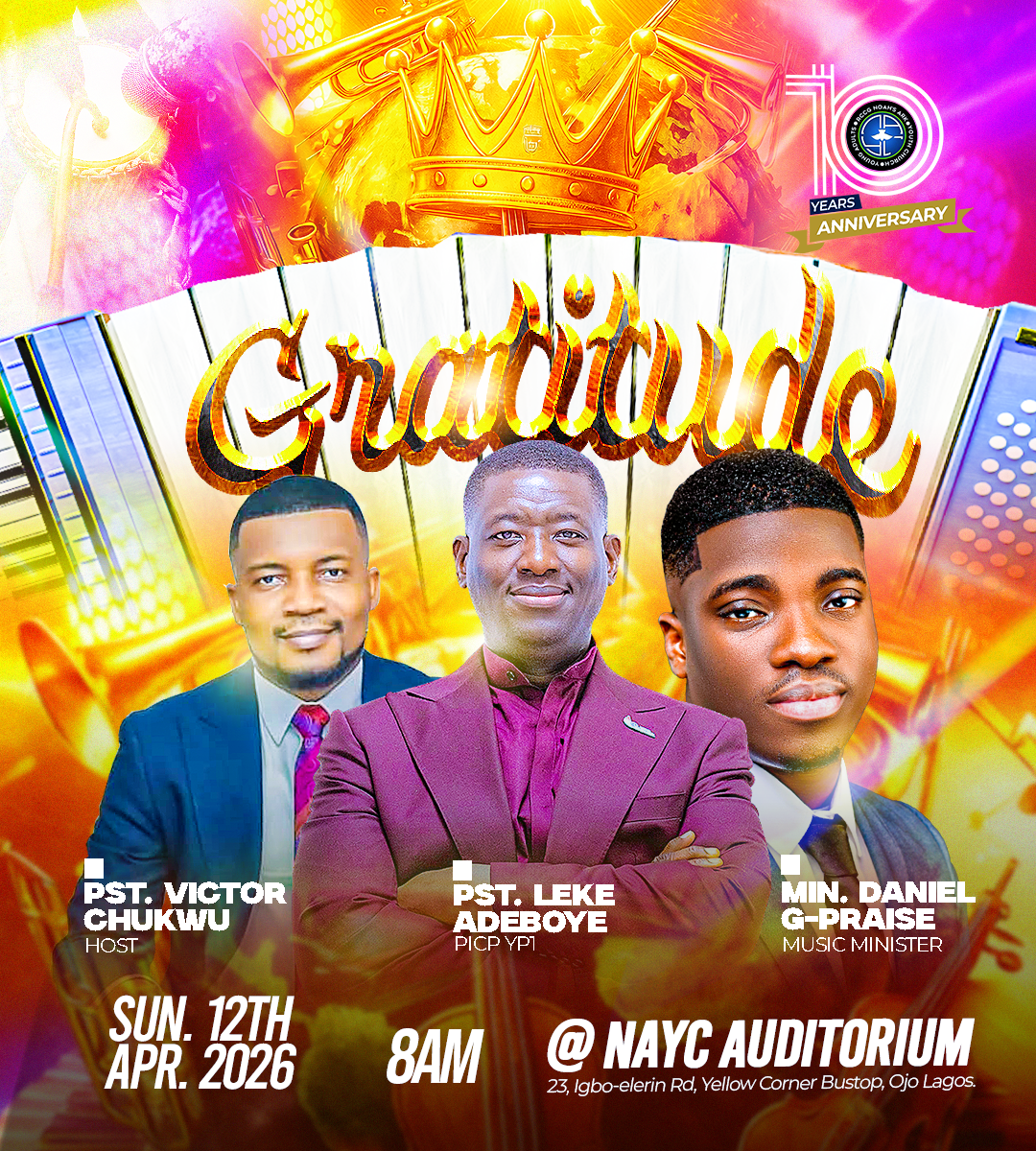 SUS12042026 GRATITUDE (ANNIVERSARY THANKSGIVING)